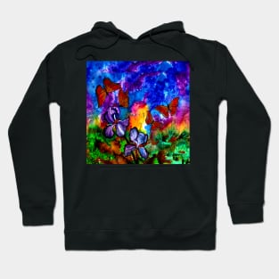 Monarchs at Sunset Hoodie